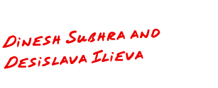 Dinesh Subhra and Desislava Ilieva
