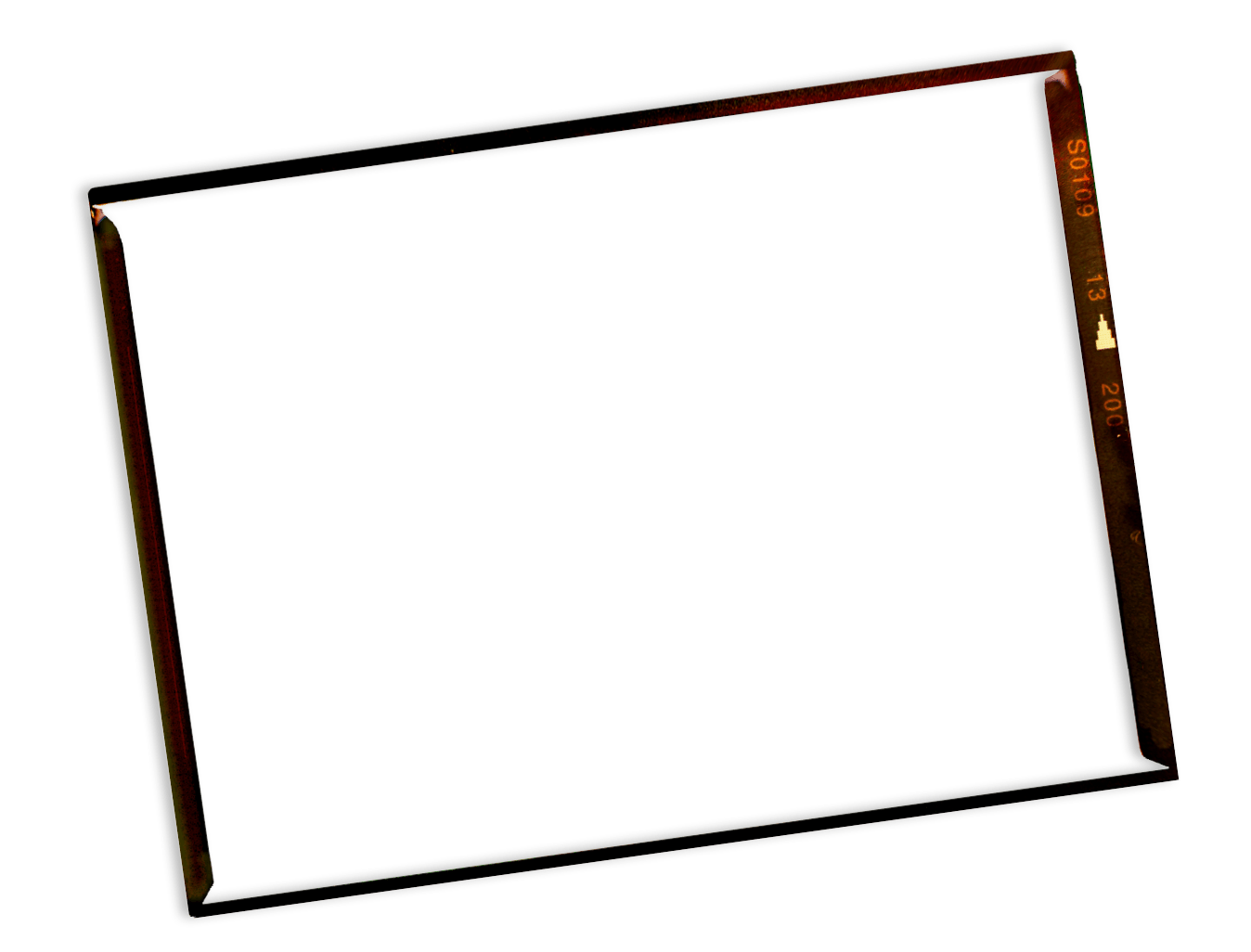 vintage 6X9 cm medium format camera film,empty frame for pictures,flat lay. Comeback of analog film photography concept, free copy space