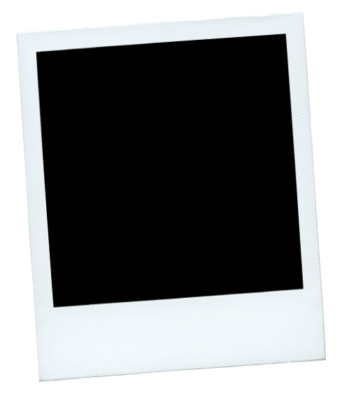 Blank photo isolated on white Background.