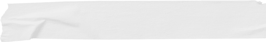 White adhesive paper tape isolated on white background